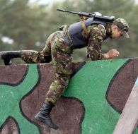 Servicemen of internal troops