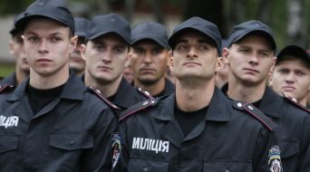 Servicemen of internal troops