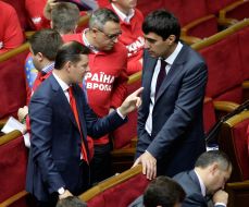 Oleg Lyashko and Nikolay Levchenko