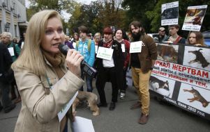 Participants of the protest 