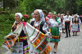 Участники V фестиваля аутентичного искусства «Веретено» 