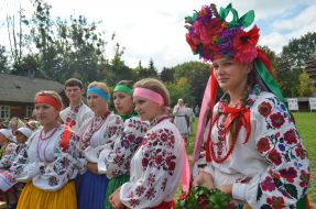 Участники V фестиваля аутентичного искусства «Веретено» 