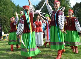 Участники V фестиваля аутентичного искусства «Веретено» 