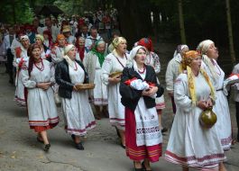 Участники V фестиваля аутентичного искусства «Веретено» 