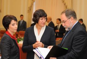 Elena Lukash and Irina Akimova