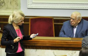 Irina Farion and Yefim Zviahilsky