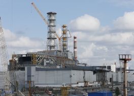 The construction of the New Safe Confinement