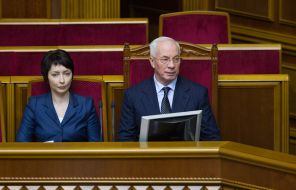Nikolay Azarov and Yelena Lukash 