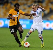 Domagoj Vida and Bernard Kumordzi