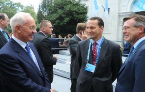 Nikolay Azarov and Leonid Kozhara