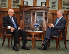 Nikolay Azarov and Pat Cox