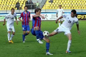 Игровой момент матча