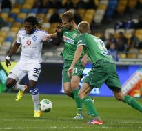 Игровой момент матча