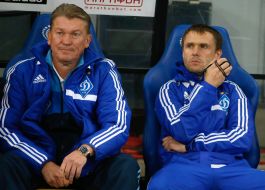 Oleg Blokhin and Sergey Rebrov