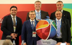 Presentation of EuroBasket -2015 logotype