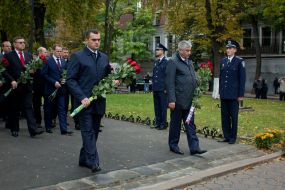 Vladimir Kolokoltsev and Vitaliy Zakharchenko