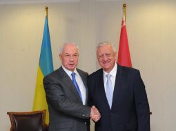 Nikolay Azarov and Mikhail Myasnikovich
