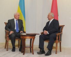Nikolay Azarov and Mikhail Myasnikovich