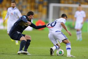 Younes Belhanda and Vasiliy Priyma