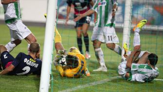 Playing moment of match