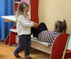 Дети в детском саду