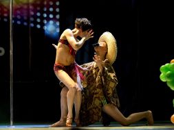 Participants of championship dance and acrobatics on the pole