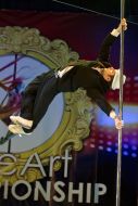 Participant of the championship on dance and acrobatics on the pole