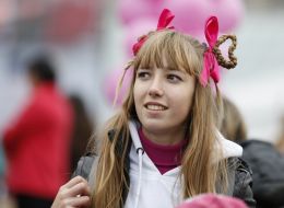 Participant of  "Salsa in rose" dancing marathon