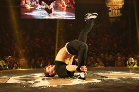 Participant of the East European finals for Breakdancing