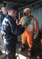 Члени команди рятувального судна Чорноморського флоту "ЕПРОН"