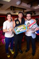 Stas Kostyshkin, Ruslan Senichkin and Anatoliy Anatolich