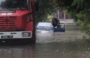 Затопленная дорога 