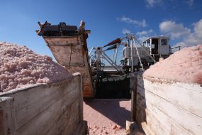 Mining of of sea salt