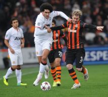 Tomas Hubschman and Marouane Fellaini