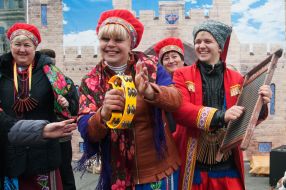 Participants of folk-lore collective