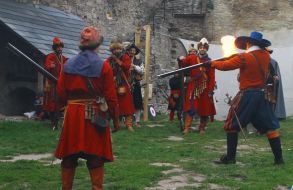 Participants of "Schola Militaria" festival
