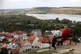 Вид на город с Горы Трех крестов