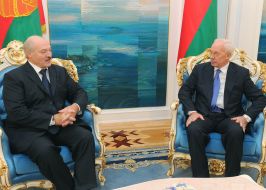 Nikolay Azarov and Aleksandr Lukashenko