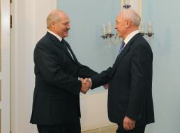 Nikolay Azarov and Aleksandr Lukashenko