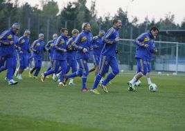 Players of Ukraine football national team