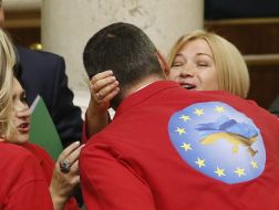 Vitaliy Klitschko and Irina Heraschenko