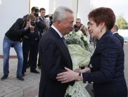 Aleksandr Lukyanchenko and Lyudmila Yanukovich