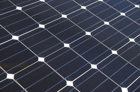 Building of sun power-station 