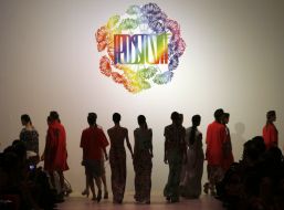 Fashion show by Poustovit