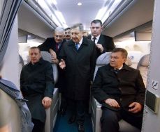 Viktor Yanukovich, Dmitriy Kiva and Recep Tayyip Erdogan