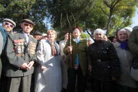 Participants of the protest