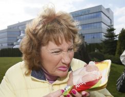 Protesters against substandard products