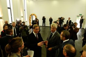 Participants of the opening of the Center "Our Children"