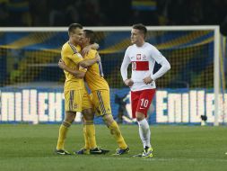 Evgeniy Konoplyanka, Vyacheslav Shevchuk and Petr Zyelinski