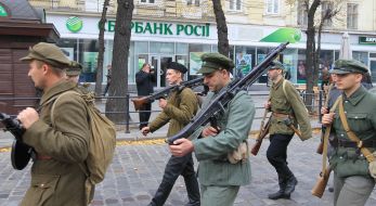 Марш славы УПА во Львове